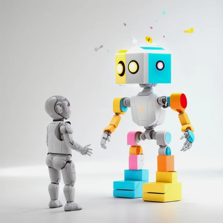 Sprachgesteuerte Bauklötze